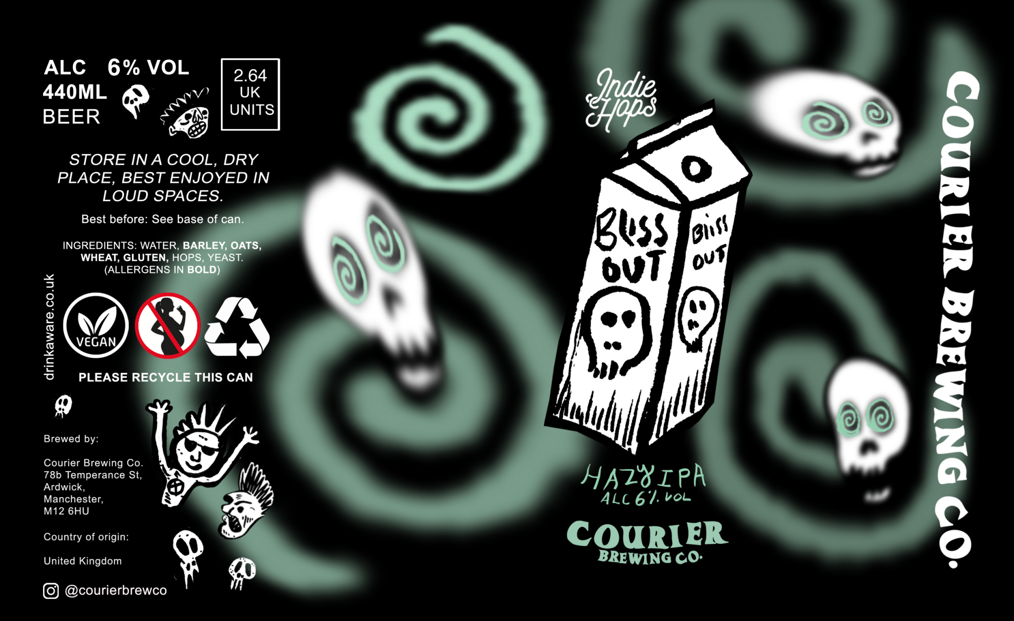 Bliss Out x Indie Hops | 440ml Can