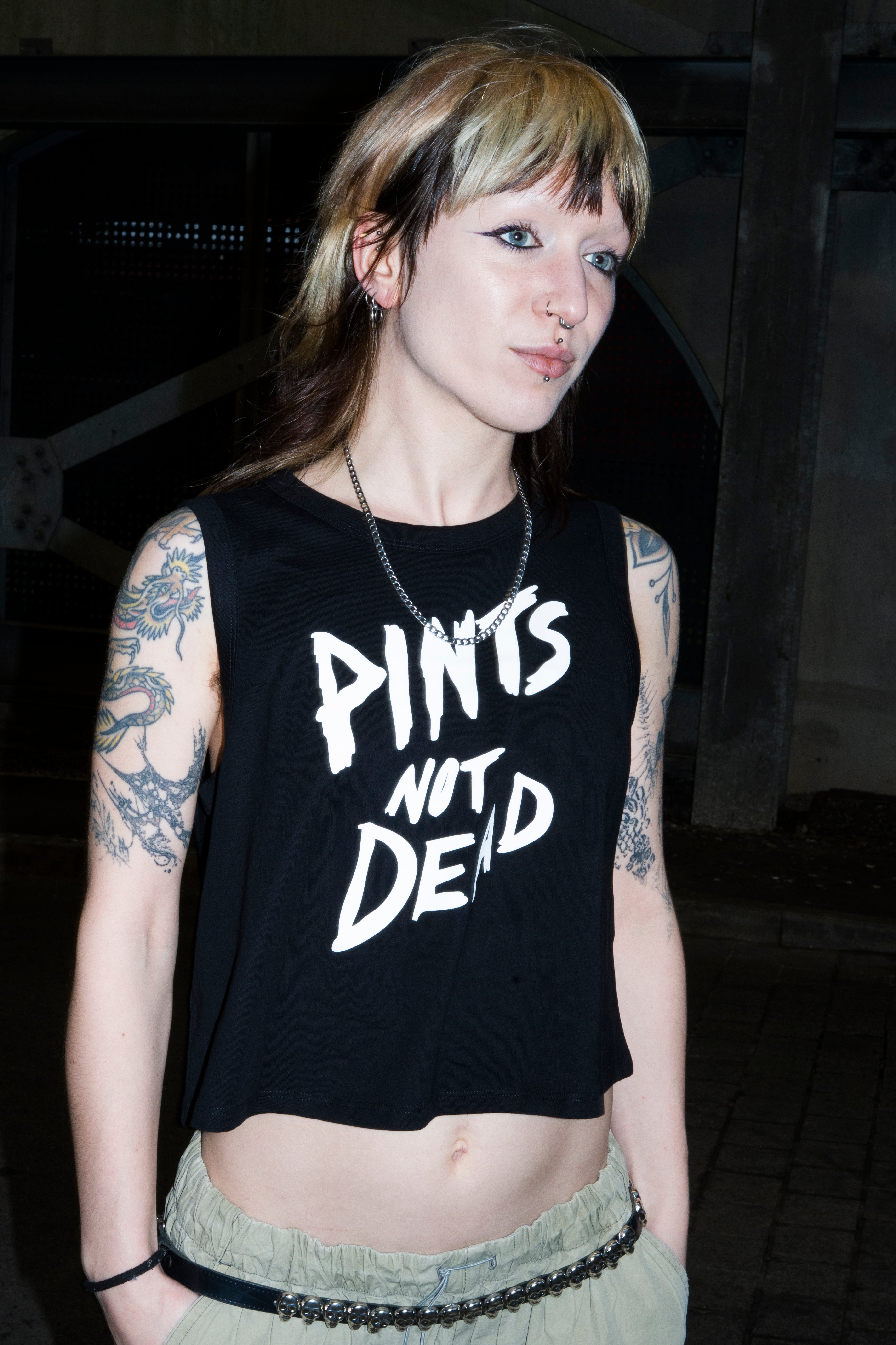 Pints Not Dead Crop Top