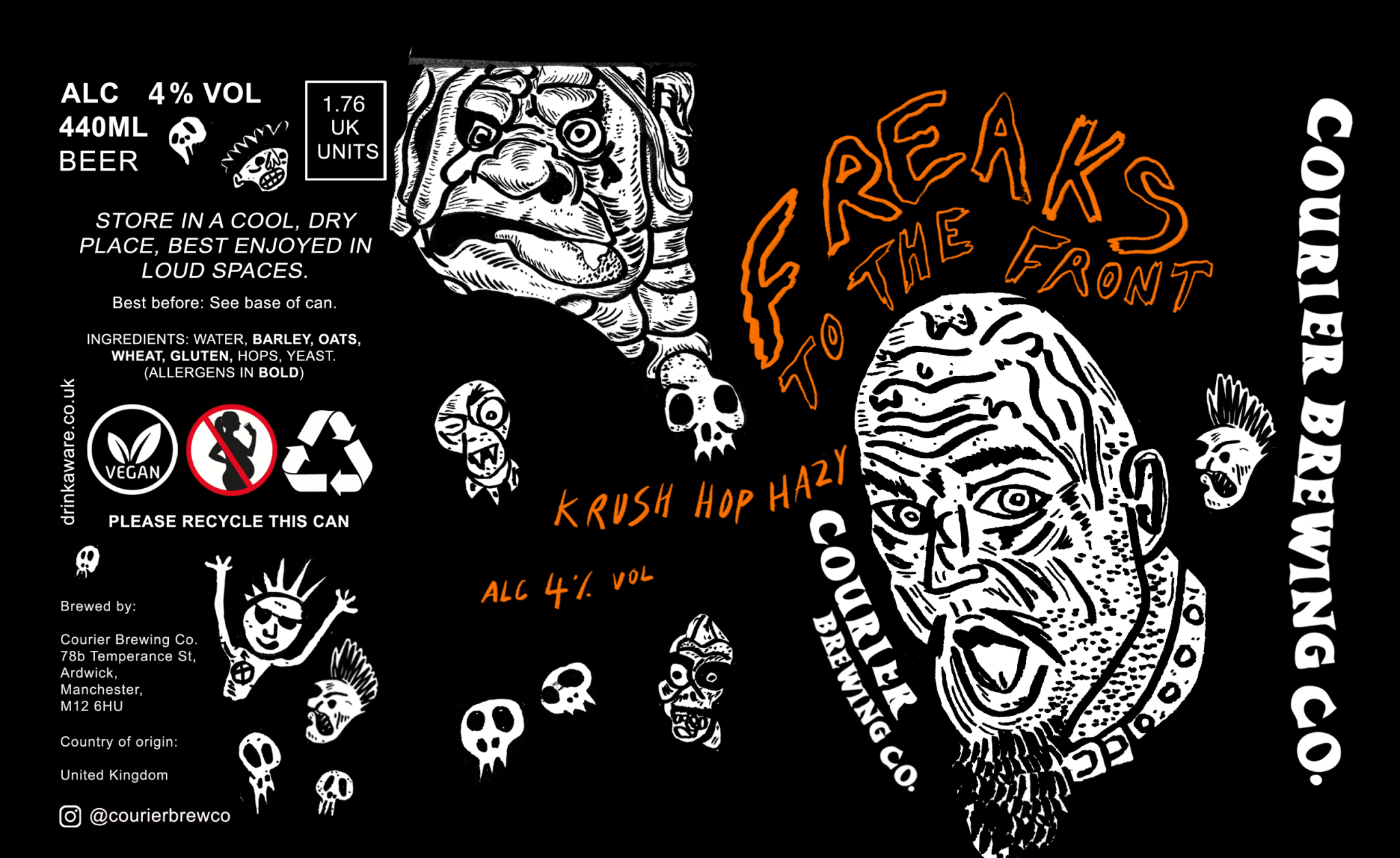 Freaks to the Front | 4% Krush Hop Hazy