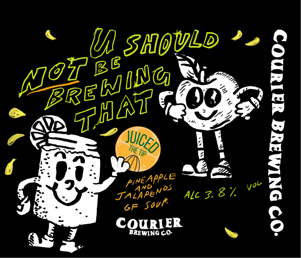 U Should Not be Brewing That | 3.8% GF Pineapple & Jalapenos Sour