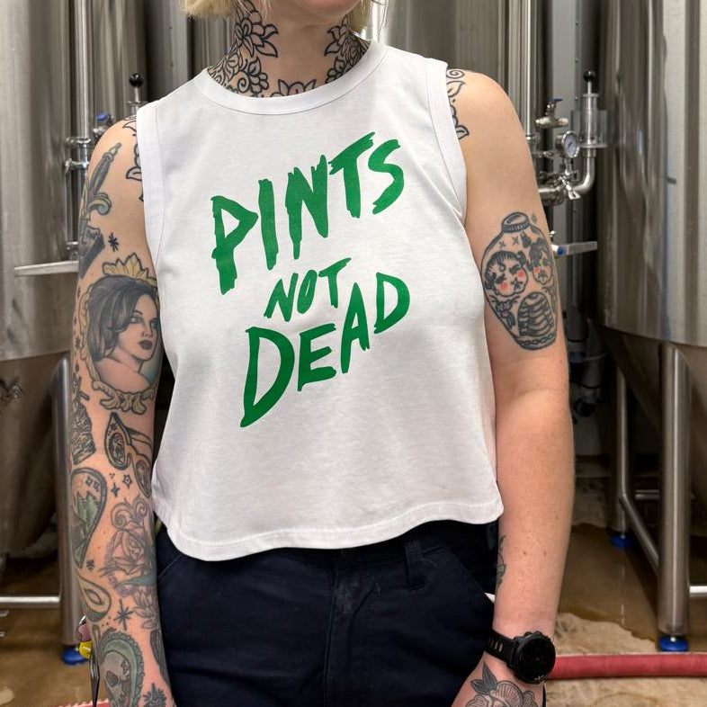 White + Green Pints Not Dead Crop