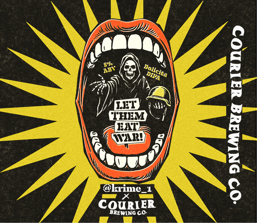 Let Them Eat War x Krime_1 | 440ml Can